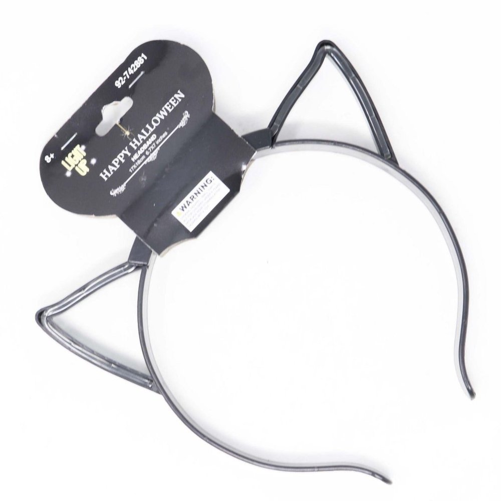 Halloween Black Kitty Cat Headband